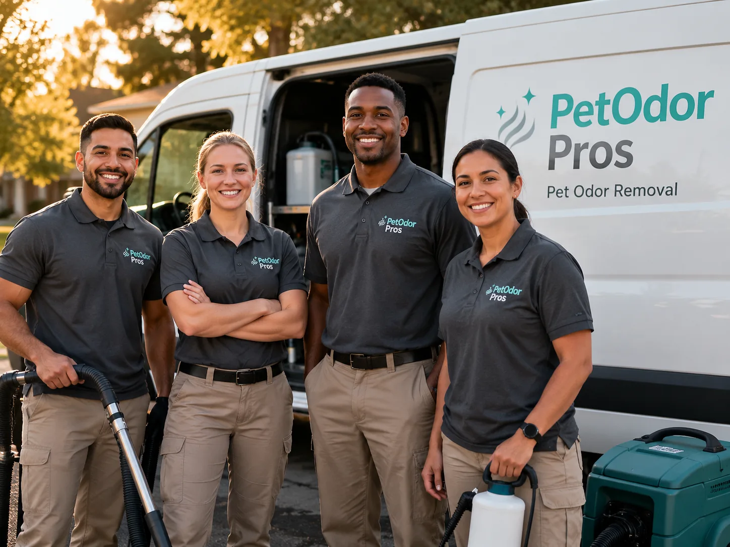 Pet Odor Removal team serving Burlingame, CA